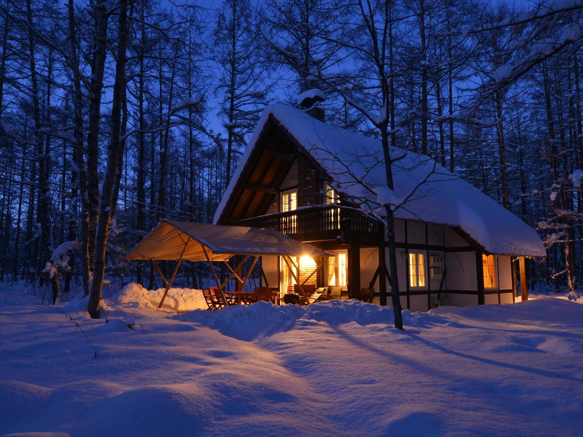 Tokachi Nakasatsunai Glamping Resort Feriendorf Exterior foto